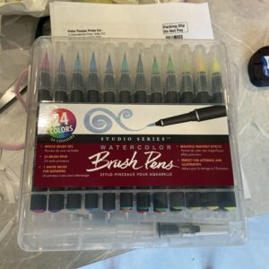 Studio series watercolor brush pens